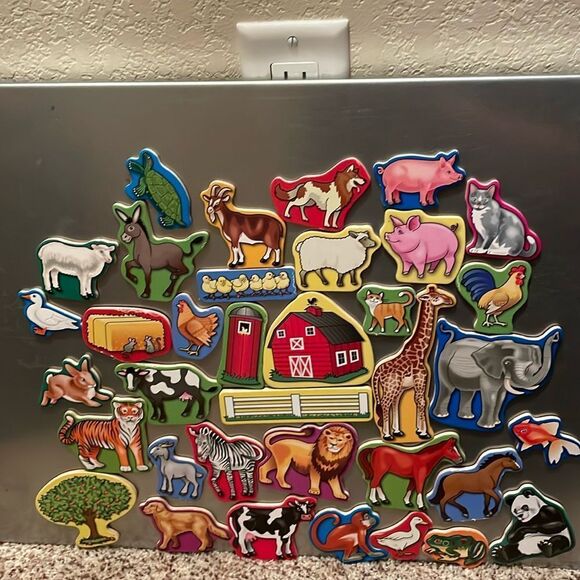 Zoo and Farm animal magnets - Picture 1 of 4